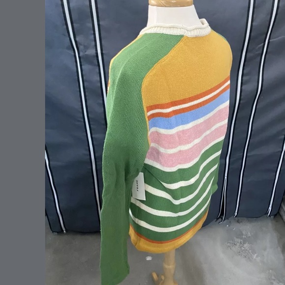 FRAME Classic Fit size small Camp Crewneck Sweater - Picture 4 of 8